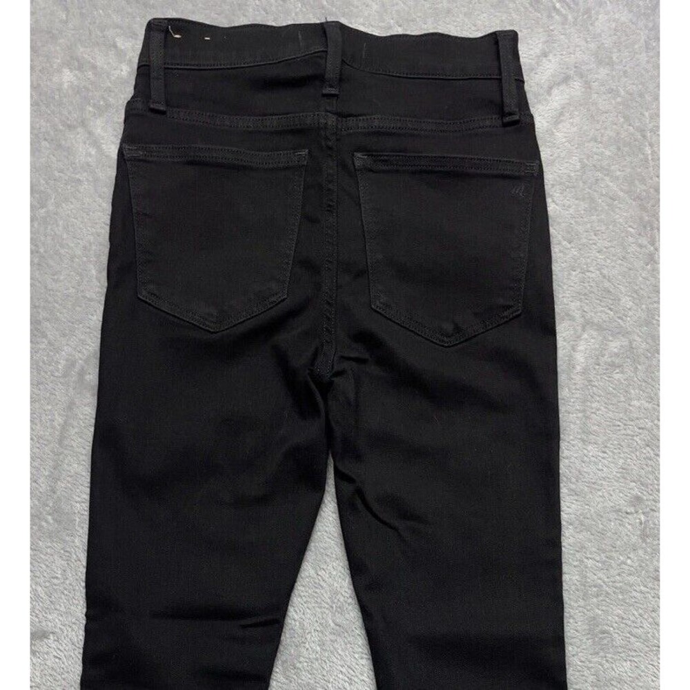 Madewell Roadtripper High-Rise Women's Black Stretch Denim Jeans Size 24 - Picture 6 of 14